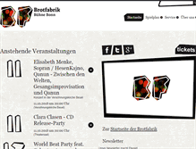 Tablet Screenshot of brotfabrik-theater.de